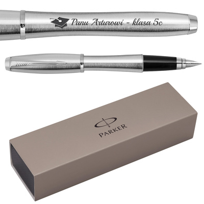Pióro wieczne Parker Urban Metallic CT w etui, grawer laserowy