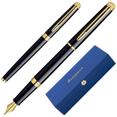Pióro wieczne Waterman Hemisphere czarne GT z etui prezentowym