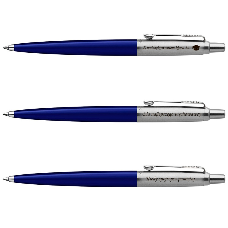 Długopis Parker Jotter Special niebieski z etui i grawerem