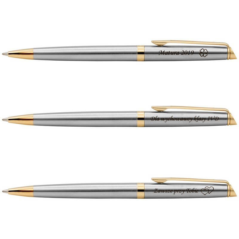 Prezent na urodziny: długopis Waterman Hemisphere GT z grawerem