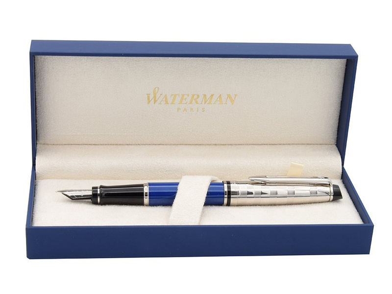 Pióro wieczne Waterman Expert Niebieska Laka Deluxe CT